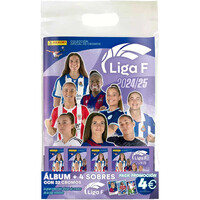 Panini colecciona d.equipo Starter Pack  (lbum + 4 sobres) Liga Fe vista frontal