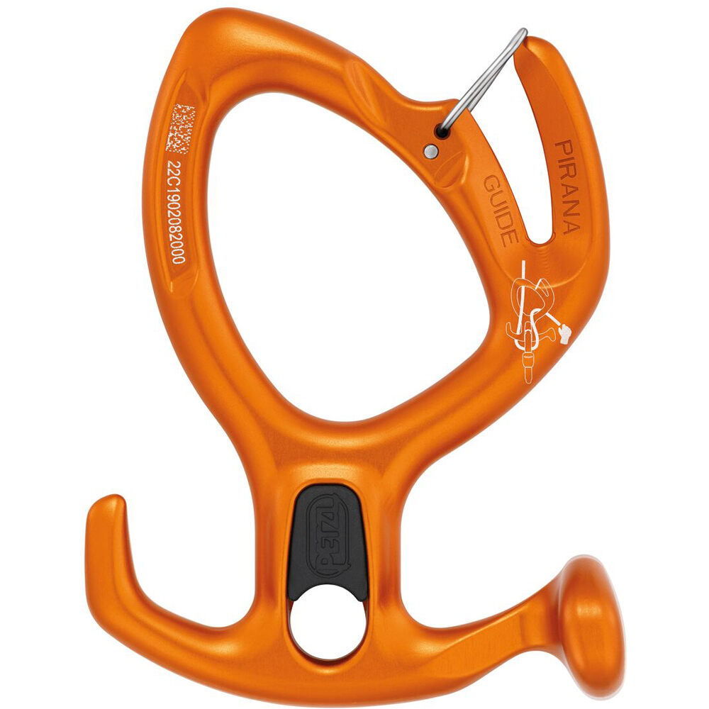 Petzl descendedor Descensor PIRANA GUIDE vista frontal