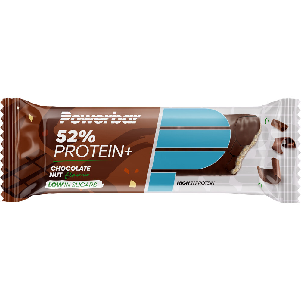 Powerbar barritas energéticas PROT PLUS 52 CHOCO vista frontal