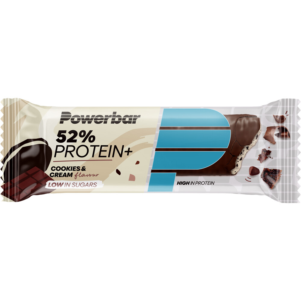 Powerbar barritas energéticas PROT PLUS 52 COOKIES vista frontal