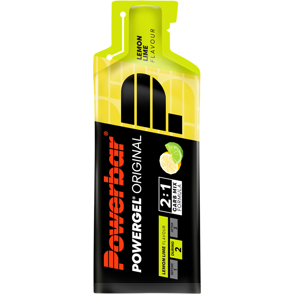 Powerbar energía instantánea POW-GEL CALIM vista frontal