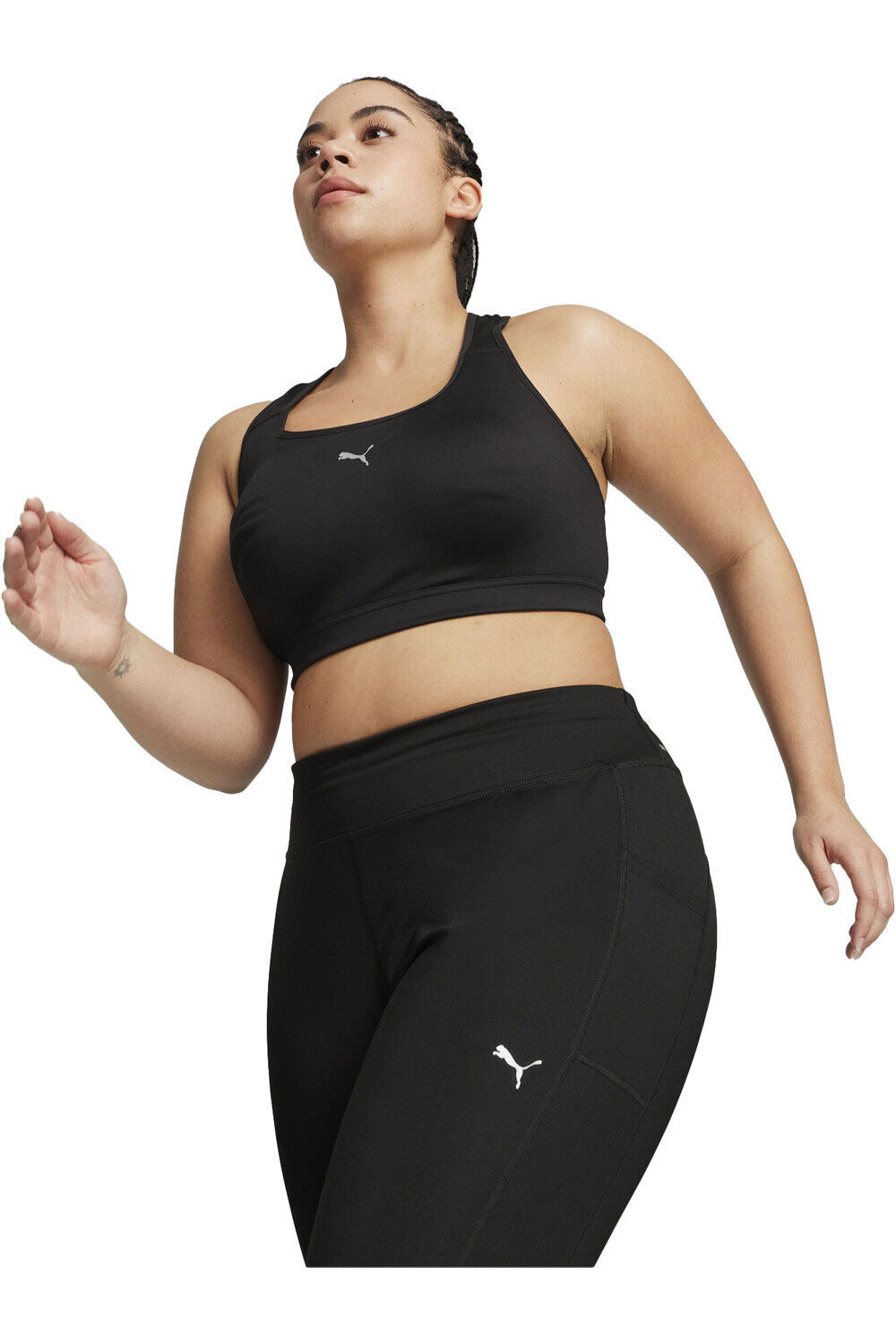 Puma body running mujer 4KEEPS RUN BRA vista frontal