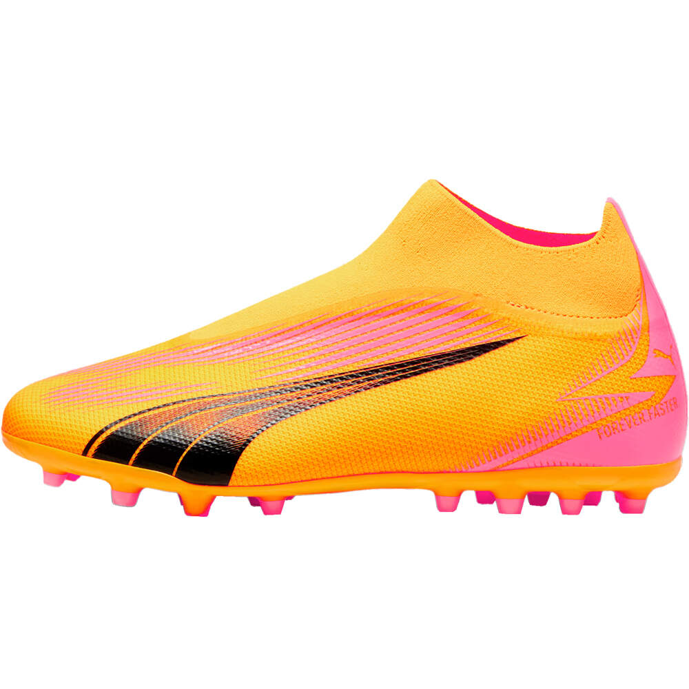 Puma botas de futbol cesped artificial ULTRA MATCH+ LL MG lateral exterior