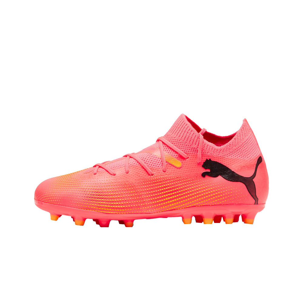 Puma botas de futbol niño cesped artificial FUTURE 7 MATCH MG JR NAAM lateral exterior