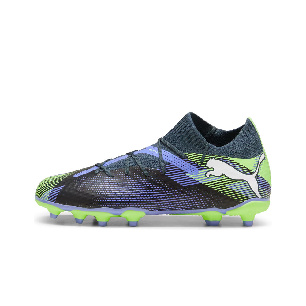 Puma botas de futbol niño cesped artificial FUTURE 7 PRO FG/AG JR MNAM lateral exterior