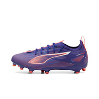 Puma botas de futbol niño cesped artificial ULTRA 5 PRO FG/AG JR AZRO lateral exterior