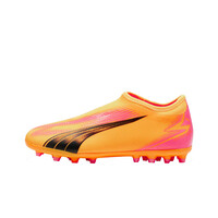 Puma botas de futbol niño cesped artificial ULTRA MATCH LL MG JR AMNA lateral exterior