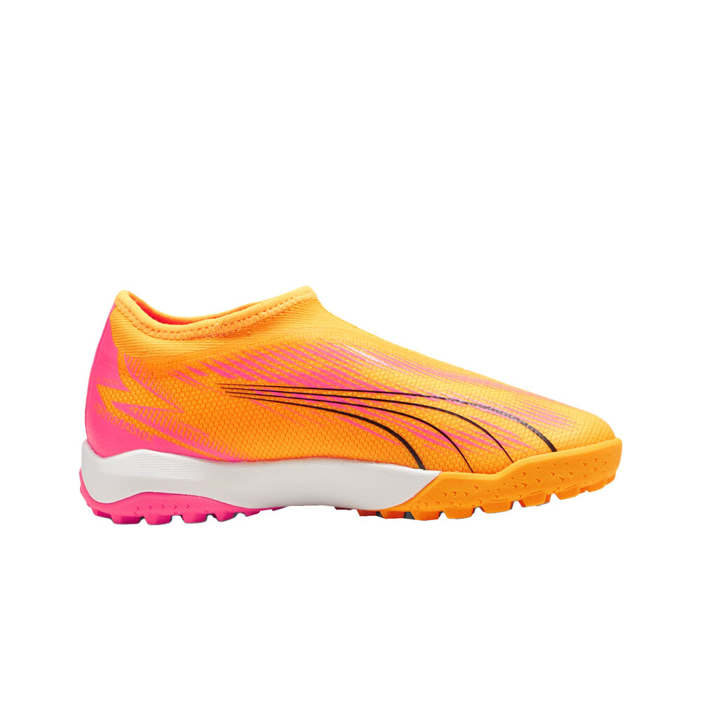 Puma botas de futbol niño multitaco y terreno duro ULTRA MATCH LL TT + Mid Jr puntera