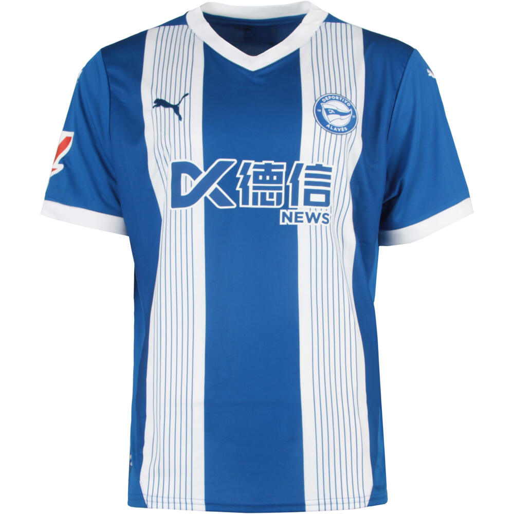 Puma camiseta de fútbol oficiales Alaves Home Jersey ( vista frontal