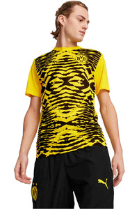 Puma camiseta de fútbol oficiales BORUSSIA D 25 PREMATCH vista frontal