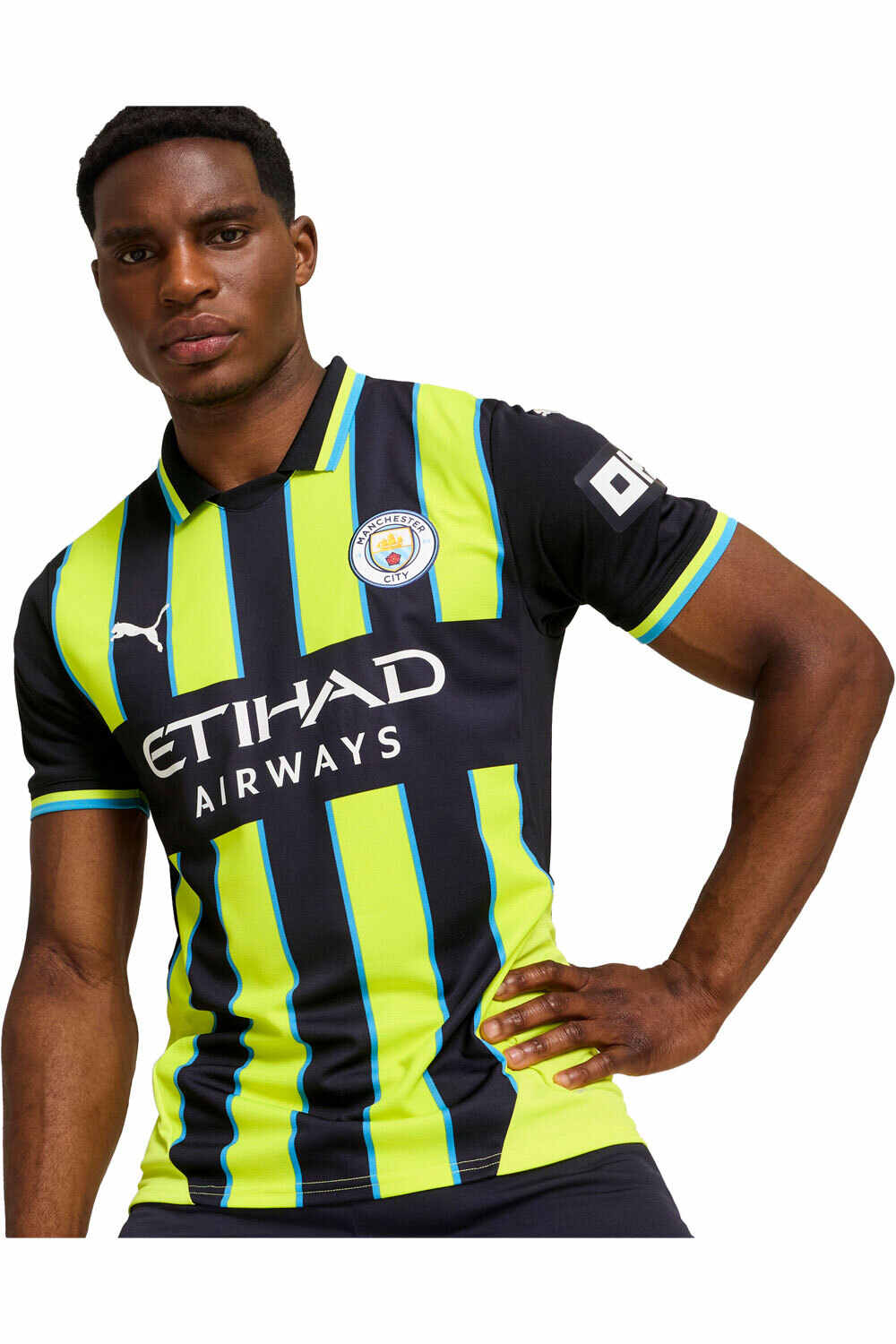 Puma camiseta de fútbol oficiales MCFC Away Jersey Rep vista frontal