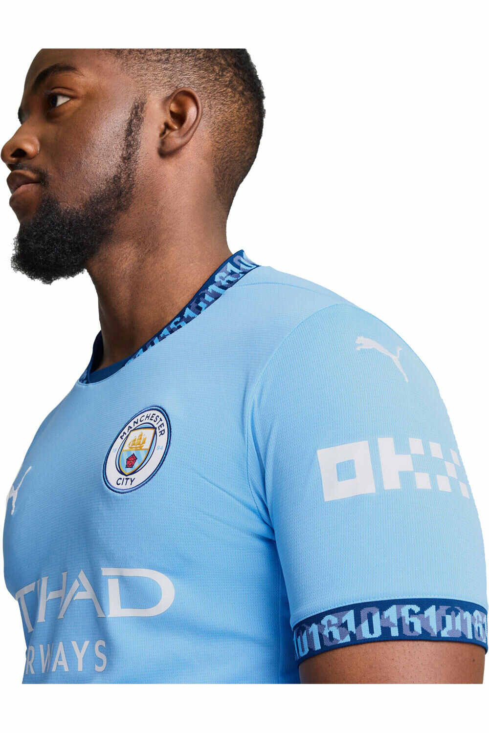 Puma camiseta de fútbol oficiales M.CITY 25 HOME JERSEY vista detalle