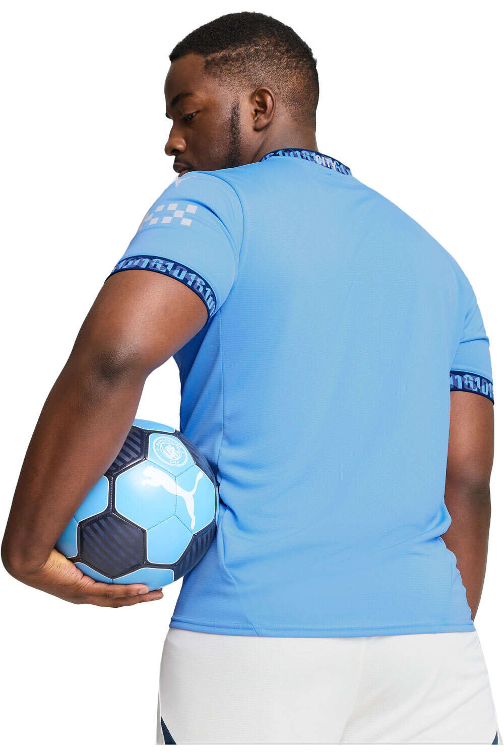 Puma camiseta de fútbol oficiales M.CITY 25 HOME JERSEY vista trasera