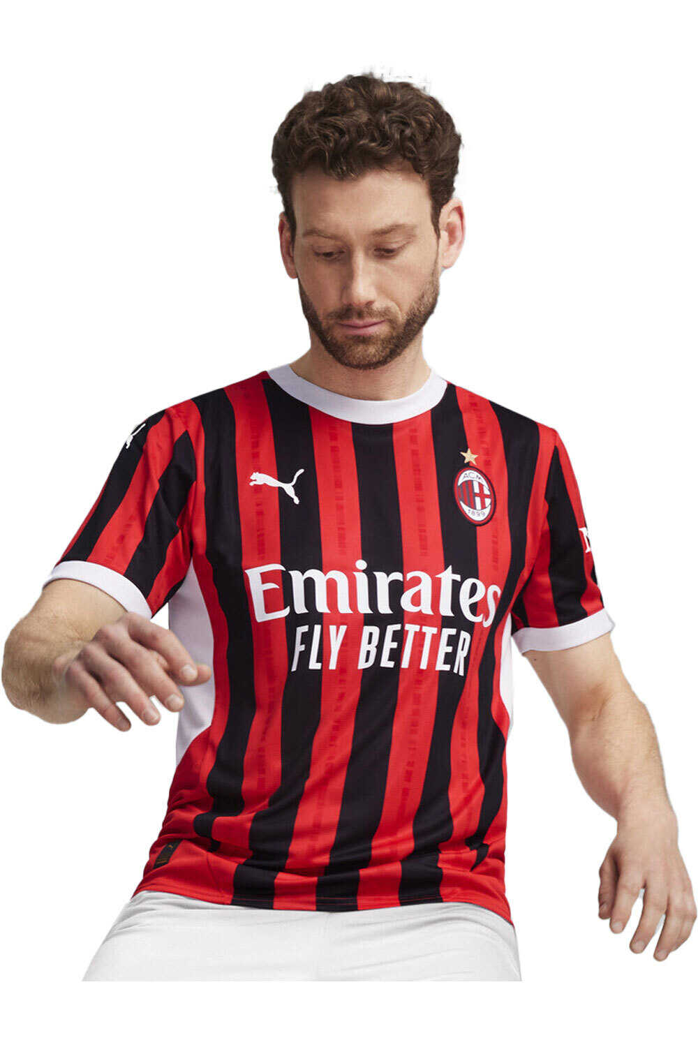 Puma camiseta de fútbol oficiales MILAN 25 HOME JERSEY vista frontal