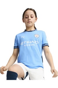 Puma camiseta de fútbol oficiales niño M.CITY 25 HOME JR JERSEY vista frontal