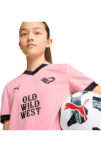 Puma camiseta de fútbol oficiales niño Palermo Home Jersey vista detalle