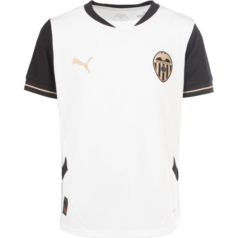 Puma camiseta de fútbol oficiales niño VALENCIA 25 HOME JR JERSEY vista frontal