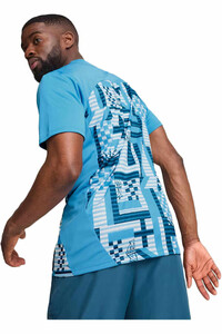 Puma camiseta de fútbol oficiales OM Prematch SS Jerse vista trasera