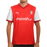 Puma camiseta de fútbol oficiales SC Braga Home Jersey vista frontal