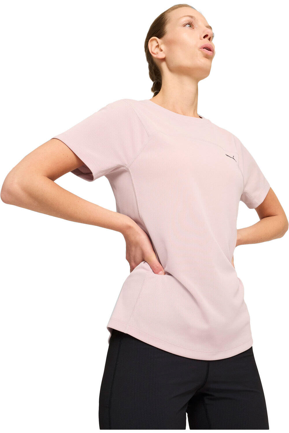 Puma camiseta entrenamiento manga corta mujer W SEASONS DryCELL TE vista frontal