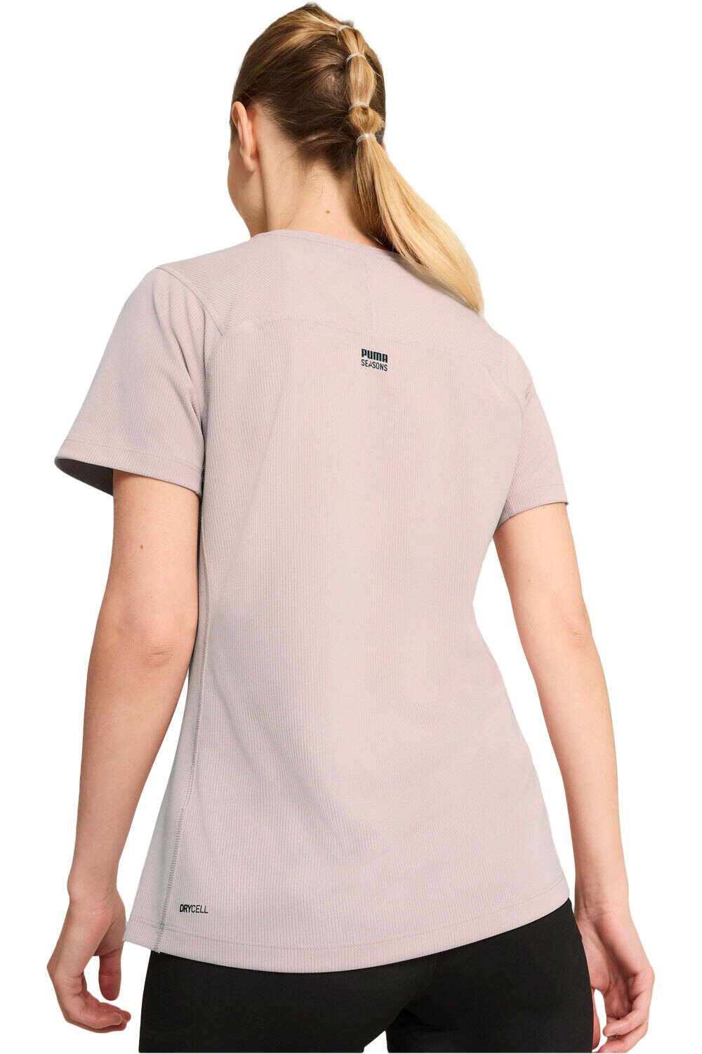 Puma camiseta entrenamiento manga corta mujer W SEASONS DryCELL TE vista trasera