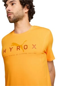 Puma camiseta fitness hombre HYROX x PUMA Always On Cloudspun Tee vista detalle