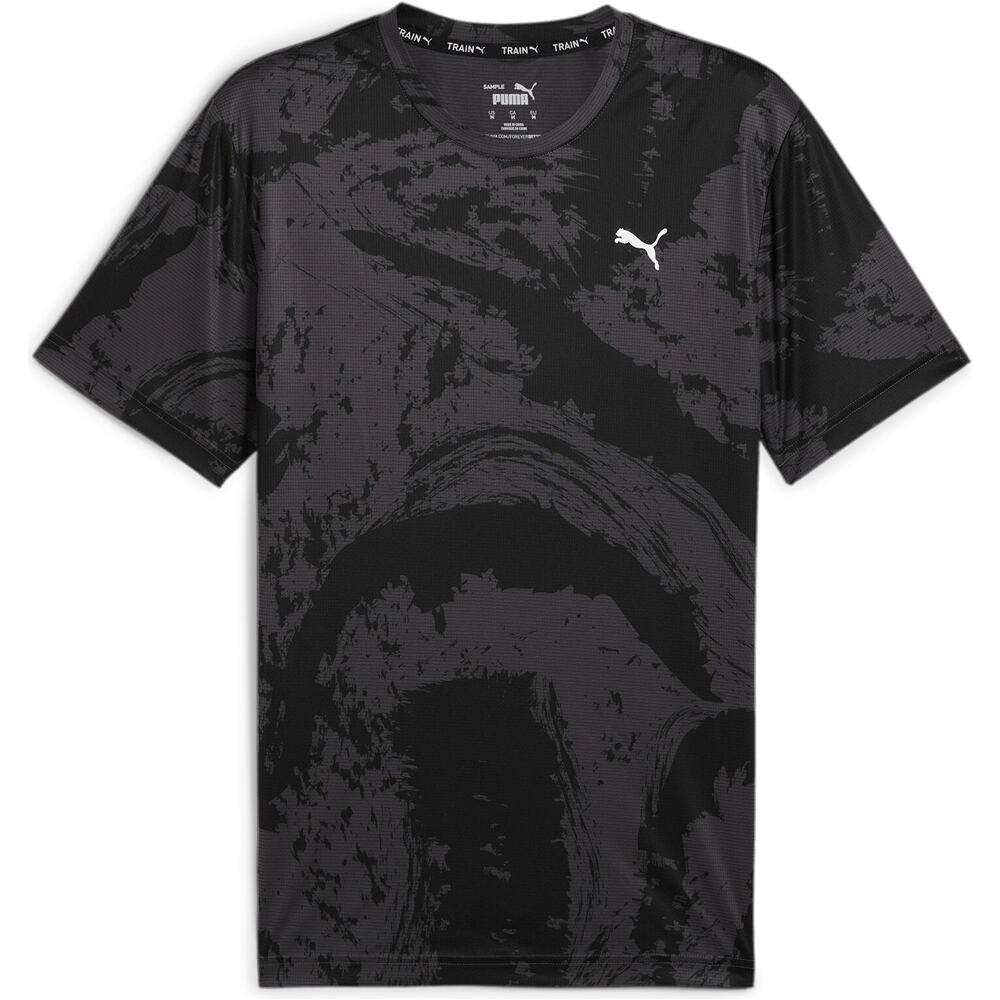 Puma camiseta fitness hombre Train All Day AOP Te vista detalle