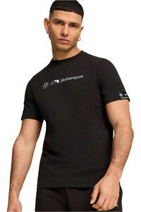 Puma camiseta manga corta hombre BMW MMS LOGO TEE+ vista frontal