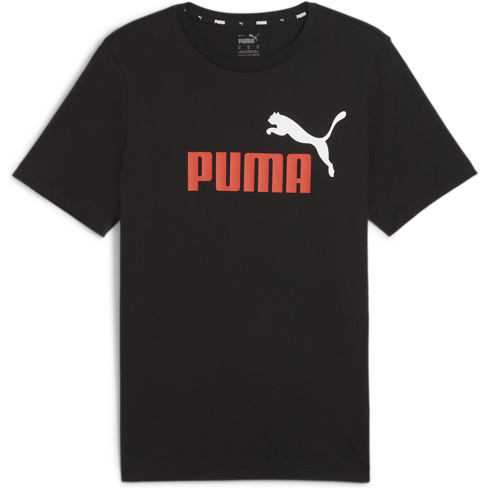 Puma camiseta manga corta hombre ESS+ 2 Col Logo Tee vista frontal