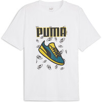 Puma camiseta manga corta hombre GRAPHICS Sneaker Tee vista detalle