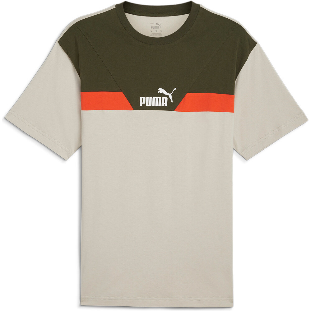 Puma camiseta manga corta hombre PUMA POWER Colorblock Tee 03