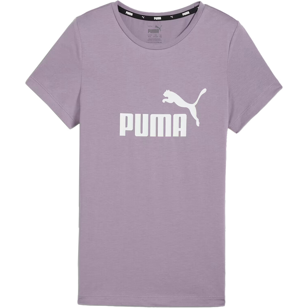 Puma camiseta manga corta niña X_ESS Logo Tee G vista detalle