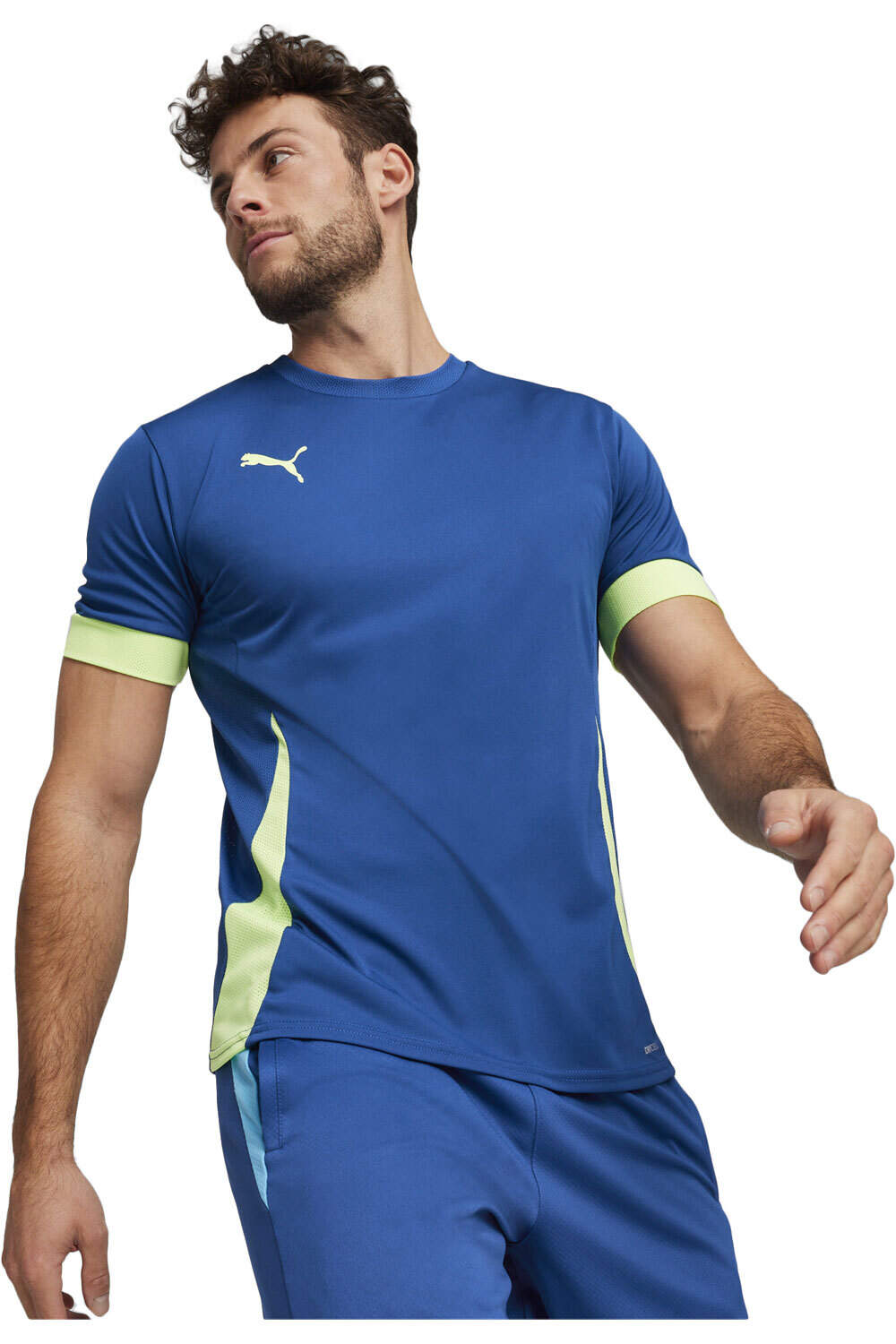 Puma camiseta tenis manga corta hombre Individual Padel Jersey vista frontal