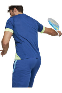 Puma camiseta tenis manga corta hombre Individual Padel Jersey vista trasera