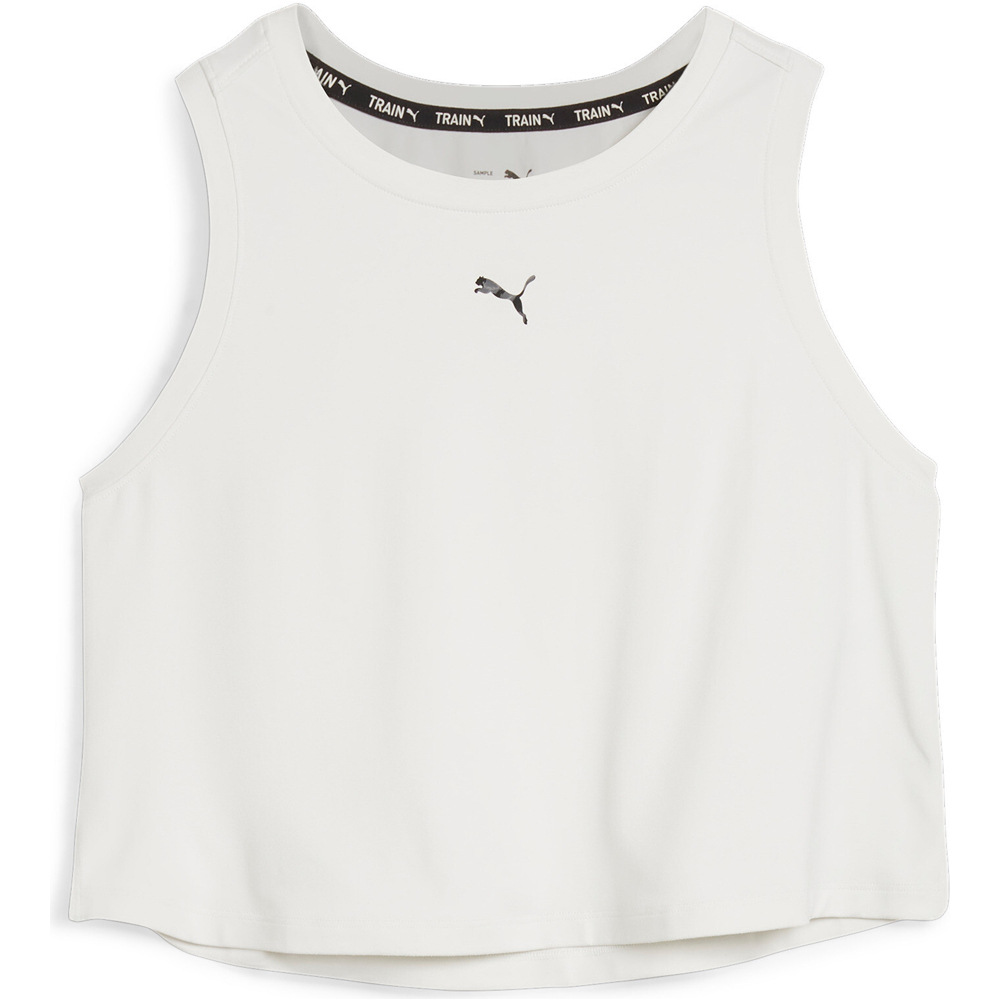 Puma camiseta tirantes fitness mujer CLOUDSPUN SLEEVELESS TANK - REG vista frontal