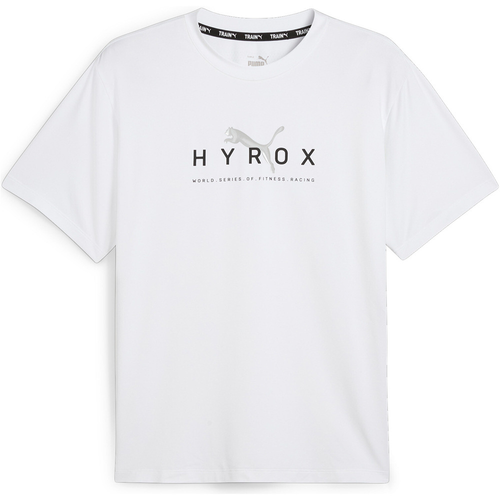 Puma camisetas fitness mujer HYROX x PUMA Cloudspun tee 03