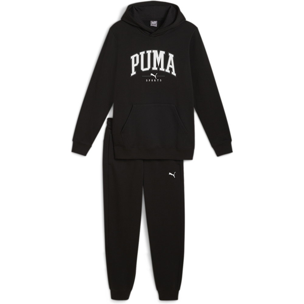 Puma chándal hombre PUMA SQUAD Hooded Su vista frontal