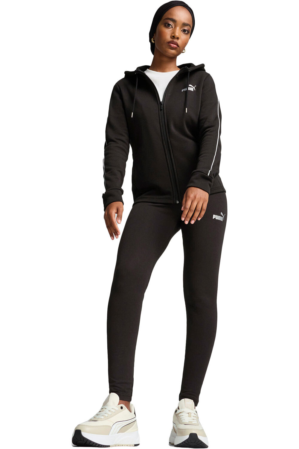 Puma chándal mujer Metallic Tracksuit F vista frontal