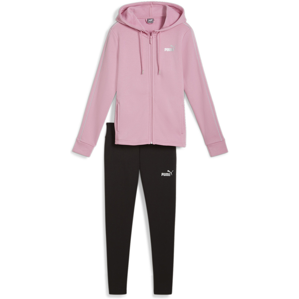 Puma chándal mujer Metallic Tracksuit F vista frontal