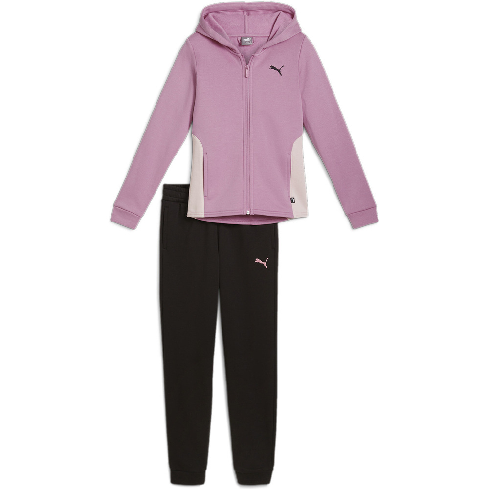 Puma chándal niña Hooded Sweat Suit FL vista frontal