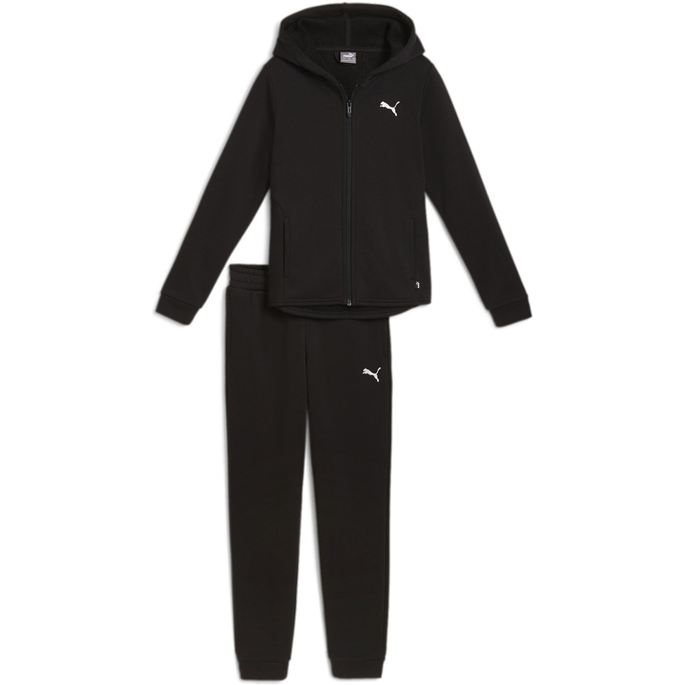 Puma chándal niña (senior) X_Hooded Sweat Suit FL vista frontal