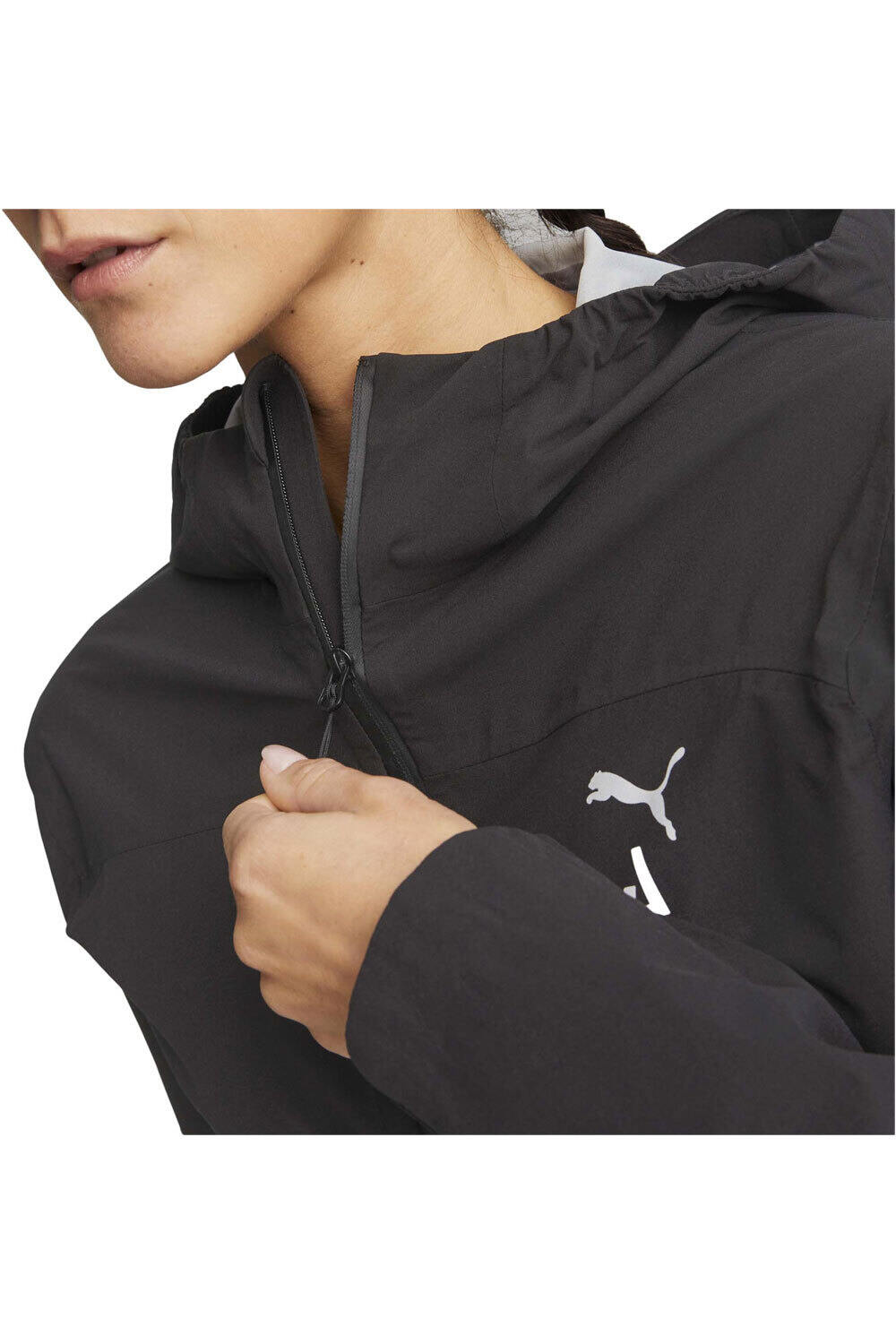 Puma CHAQUETA RUNNING MUJER W SEASONS STORMCELL LIGHT PACKABLE JACKET vista detalle