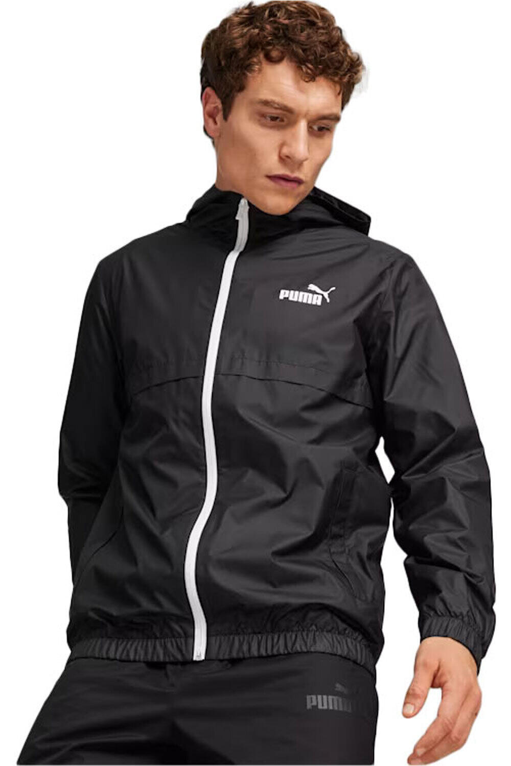 Puma chaquetas hombre ESS Solid Windbreake vista frontal