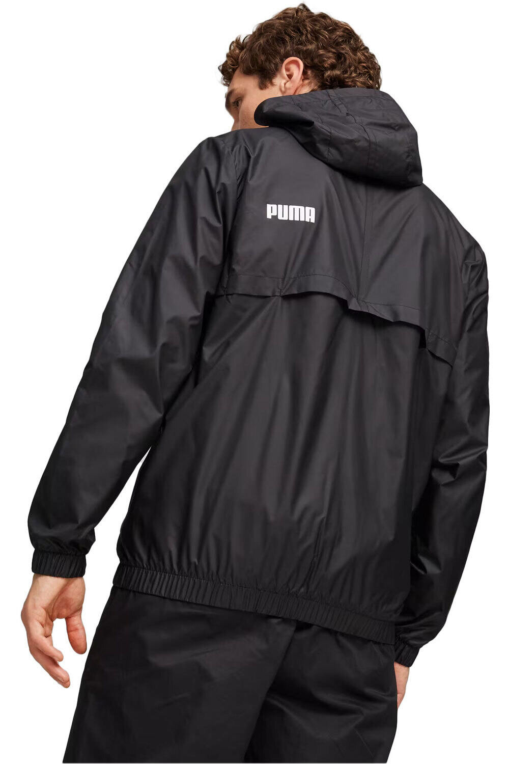 Puma chaquetas hombre ESS Solid Windbreake vista trasera