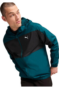 Puma chaquetas hombre Mesh Lined Windbreak vista frontal