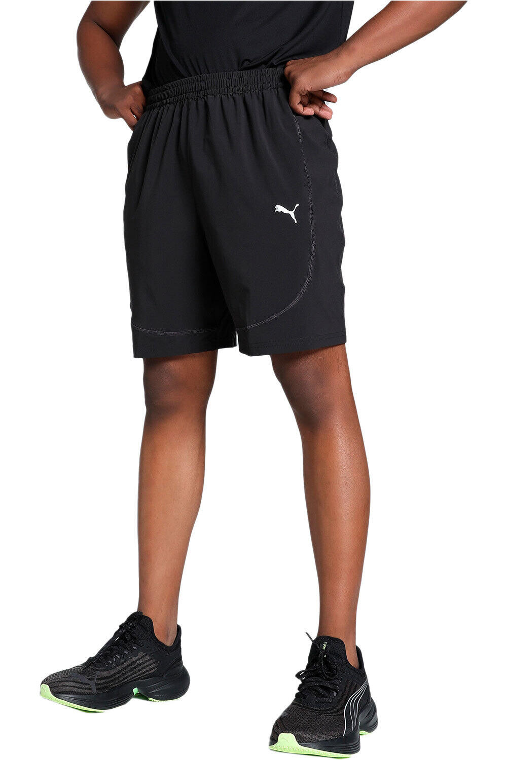 Puma pantalón corto fitness hombre Puma Flex 7 Woven Short vista frontal