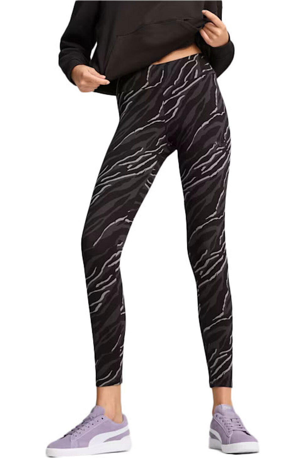 Puma pantalón mujer ESS+ ANIMAL AOP Legg vista frontal