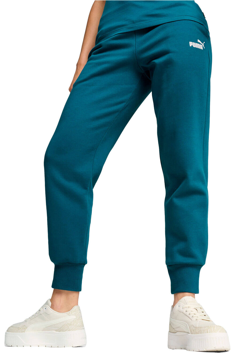 Puma pantalón mujer ESS Sweatpants FL cl vista frontal