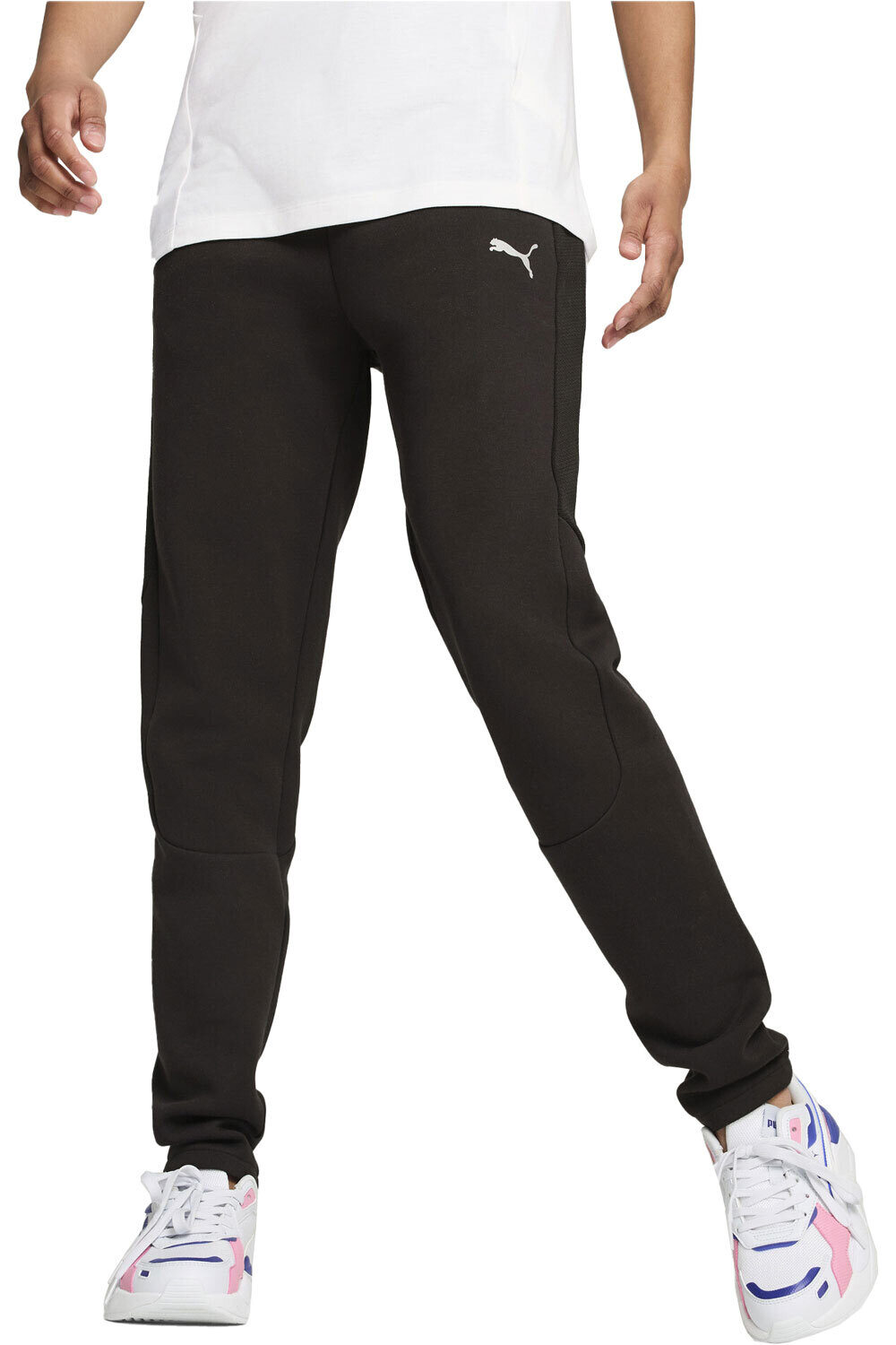 Puma pantalón mujer EVOSTRIPE Pants op vista frontal