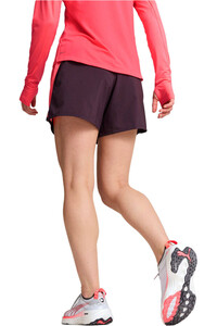 Puma pantalón running mujer RUN FAVORITE VELOCITY 5 SHORT W vista trasera